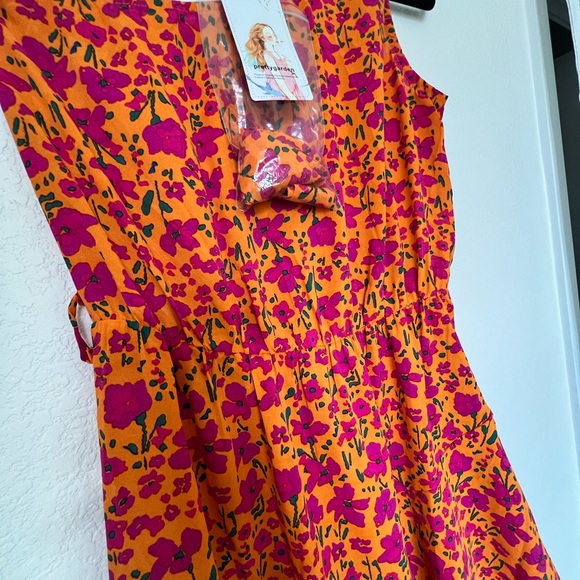 Floral One shoulder Tiered Ruffle FlowY midi dress - Picture 7 of 11